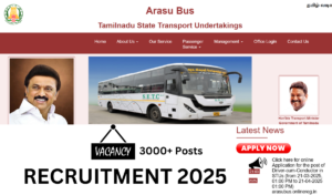 TNSTC Arasu Bus Recruitment 2025