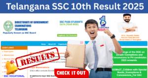 TS SSC 10th Result 2025