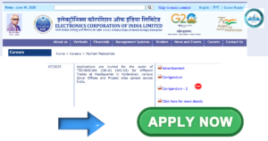 ECIL Recruitment 2025 – Apply Online for 125 Technician & GET Posts